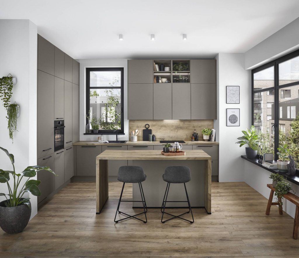 Nobilia Wooden Island Kitchen 1 2 | Lead Wolf, Gotham